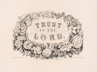 Trust in the Lord - Currier & Ives — artwork view