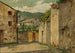 Vue de la ville de Cassa sur la Riviera di Levante - Curt Agthe — artwork view