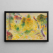 Landscape Painting - Curt Herrmann — framed artwork on a wall