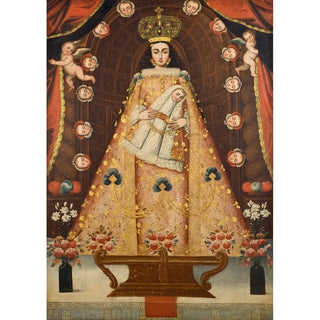 Virgin of Bethlehem - Cusco School — artwork view