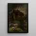 Reproduction of the painting Sanctuary in Ruins - Cyprian Kamil Norwid