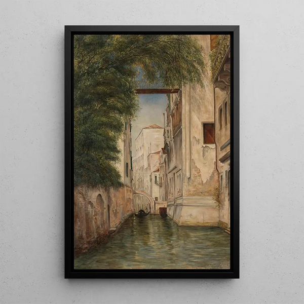 Venice - Cyprian Lachnicki — framed artwork on a wall