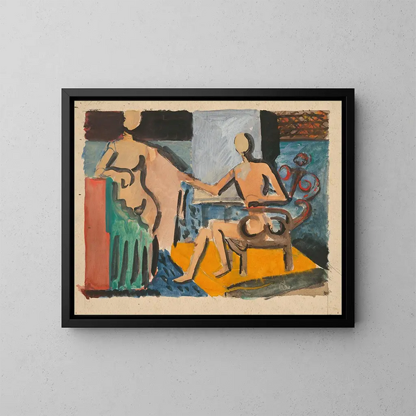 Atelier - Cyprian Majernik — framed artwork on a wall