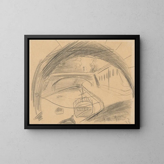 Pont - Cyprian Majernik — framed artwork on a wall