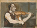 Fiddler gitan sur le dos - Cyprian Majernik — artwork view