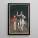 Circus motif painting - Cyprian Majernik — framed artwork on a wall