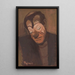 Clown - Cyprian Majernik — framed artwork on a wall