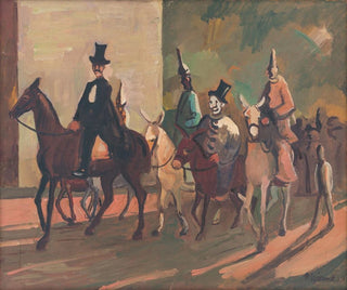 Entrée dans le ring - Cyprian Majernik — artwork view