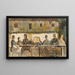 Feast in front of the house - Cyprian Majernik — framed artwork on a wall