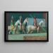 Cavaliers - Cyprian Majernik — framed artwork on a wall
