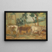 Kravy - Cyprian Majernik — framed artwork on a wall