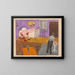 Lovers at the Periphery - Cyprian Majernik — framed artwork on a wall