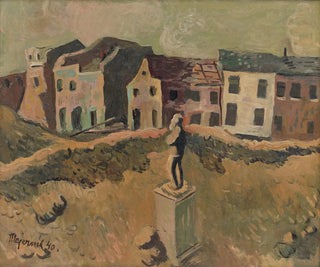Monument commémoratif d'un homme célèbre - Cyprian Majernik — artwork view