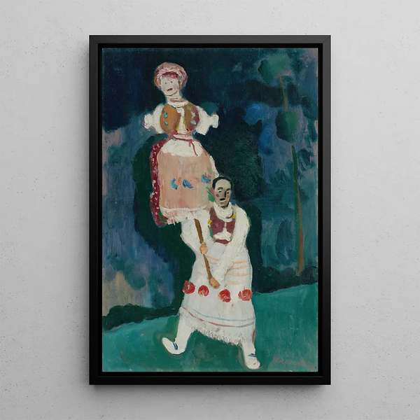Morena - Cyprian Majernik — framed artwork on a wall