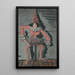 Pierrot Painting - Cyprian Majernik — framed artwork on a wall