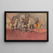 Sable rose - Cyprian Majernik — framed artwork on a wall