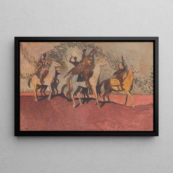 Sable rose - Cyprian Majernik — framed artwork on a wall