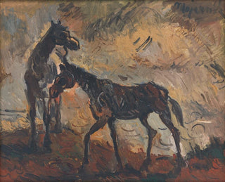 Running Horses - Cyprian Majernik — artwork view