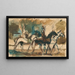 Study for Horsemen - Cyprian Majernik — framed artwork on a wall