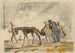 Study for the lithograph Refugees - Cyprian Majernik — artwork view