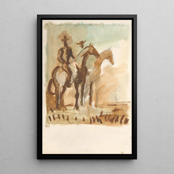 Reproduction of the painting Study of the watch - Cyprian Majernik