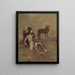 The Good Samaritan - Cyprian Majernik — framed artwork on a wall