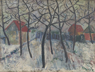 Trees in a Garden - Cyprian Majernik — artwork view