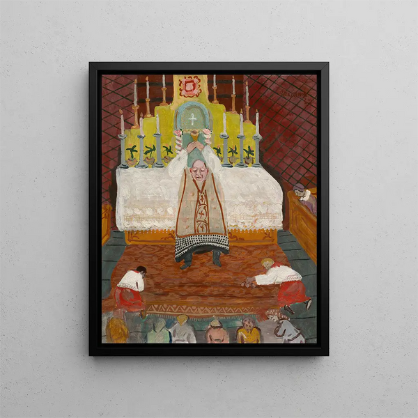 Bouleversement - Cyprian Majernik — framed artwork on a wall