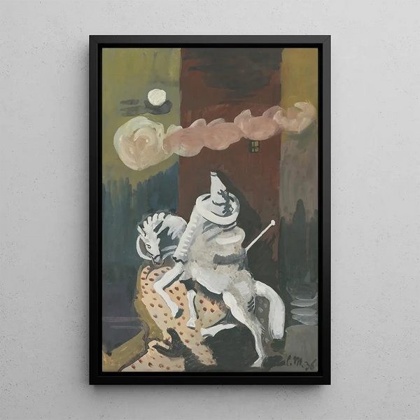 In the Night - Cyprian Majernik — framed artwork on a wall