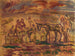 Victimes de la guerre réfugiés - Cyprian Majernik — artwork view