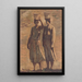 Water Carriers - Cyprian Majernik — framed artwork on a wall