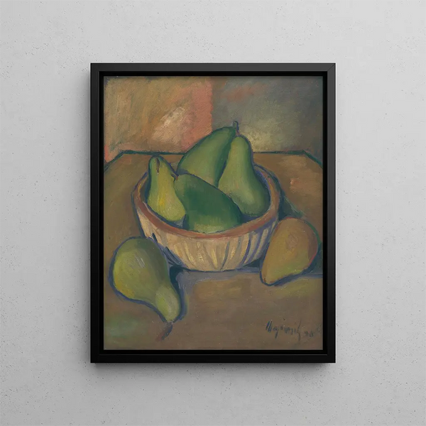 Death with a bang - Cyprian Majernik — framed artwork on a wall