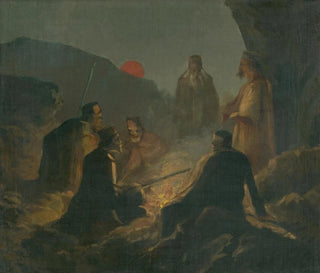 Near the Partisans' Fire - Cyril Kutlik — artwork view