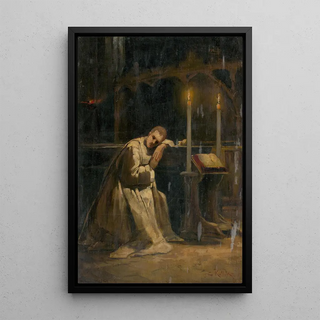 Reproduction of the painting Monk - Cyril Kutlik