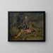 First death of Belov - Cyril Kutlik — framed artwork on a wall