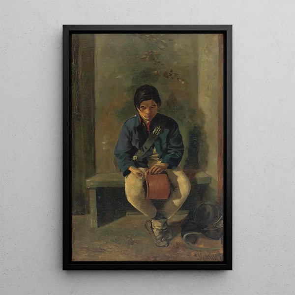 Chaudronnier - Cyril Kutlik — framed artwork on a wall