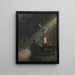 L'acrobate - Cyrus Cincinatto Cuneo — framed artwork on a wall