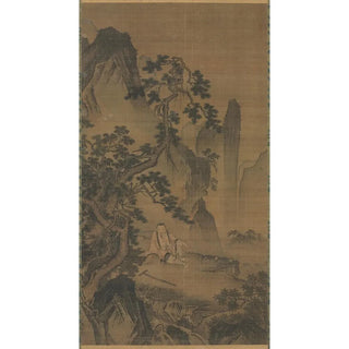 L'ermite Xu You resting near a stream - Dai Jin — artwork view