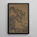 L'ermite Xu You resting near a stream - Dai Jin — framed artwork on a wall