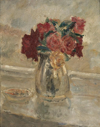 Roses dans un vase - Dame Ethel Walker — artwork view