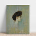 Reproduction of the painting Damenbildnis (Portrait d'une demoiselle) - Franz von Stuck