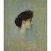 Reproduction of the painting Damenbildnis (Portrait d'une demoiselle) - Franz von Stuck
