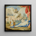 Dana and the Golden Rain - Andreas von Behn — framed artwork on a wall
