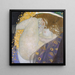Danaé - Gustav Klimt — framed artwork on a wall
