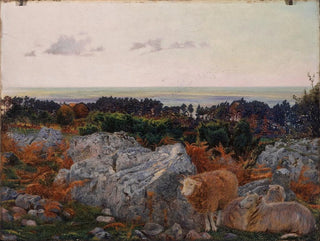 La baie de Morecambe depuis Warton Crag - Daniel Alexander Williamson — artwork view