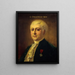 Portrait painting of Charles Prudhon 1843-1930, member of the Comédie-Française in stage costume - Daniel Brard — framed artwork on a wall