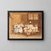 La Cabane du Giesbach - Daniel David Burgdorfer — framed artwork on a wall