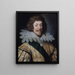 Portrait of Henri II de Montmorency 1595-1632 - Daniel Dumonstier — framed artwork on a wall