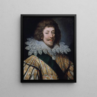 Portrait of Henri II de Montmorency 1595-1632 - Daniel Dumonstier — framed artwork on a wall