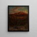 Le Kampenwand près de Prien - Daniel Fohr — framed artwork on a wall